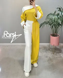 بلوز شلوار دورنگ