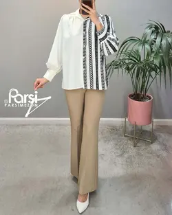 شومیز نصف چاپی