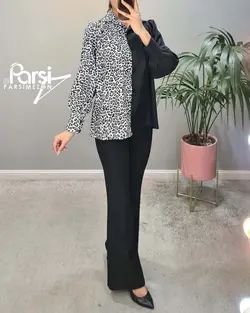 شومیز نصف چاپی