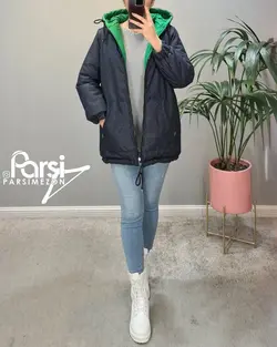 کاپشن نوشته‌دار دورو