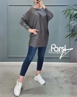 بلوز بافت دانه رنگی