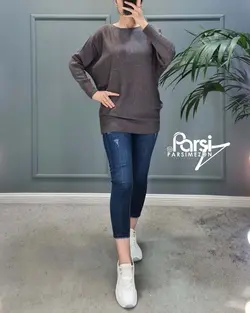 بلوز بافت دانه رنگی