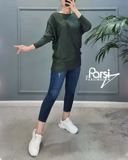 بلوز بافت دانه رنگی