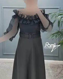 نیمتنه دکلته آستین بیده