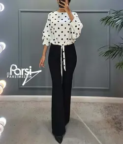 شومیز طرحدار جلوگره