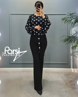 شومیز طرحدار جلوگره