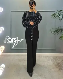 شومیز طرحدار جلوگره