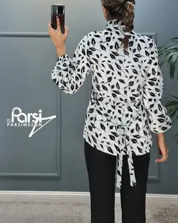 شومیز فلوک طرحدار