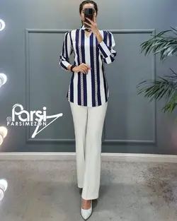 شومیز گردنبندی