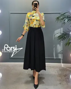 شومیز طرحدار حلزونی