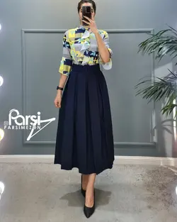شومیز طرحدار حلزونی
