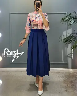 شومیز طرحدار حلزونی