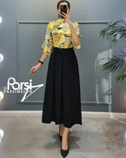 شومیز طرحدار حلزونی