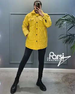 کاپشن چهار جیب لوزی