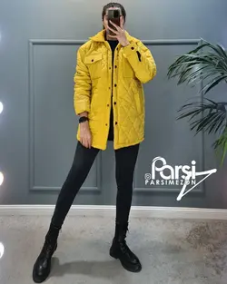 کاپشن چهار جیب لوزی