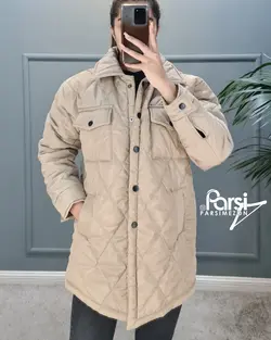 کاپشن چهار جیب لوزی