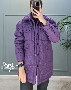 کاپشن چهار جیب لوزی