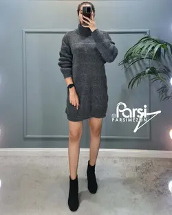 بافت حاشیه‌دار یقه اسکی