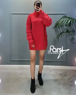 بافت حاشیه‌دار یقه اسکی