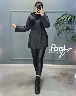 کاپشن آستین زیپ