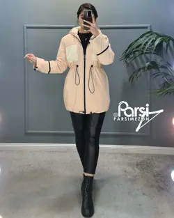 کاپشن آستین زیپ