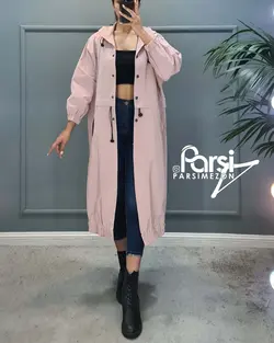 بارانی بلند جلودکمه