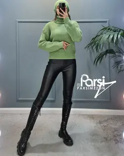 بافت یقه شل کلاهدار