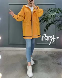 کاپشن پایین زیپ