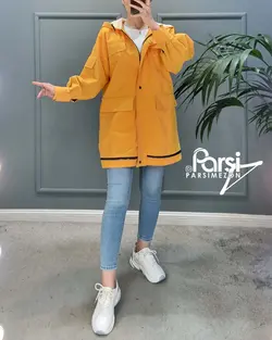 کاپشن پایین زیپ