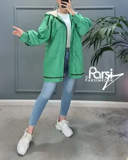 کاپشن پایین زیپ