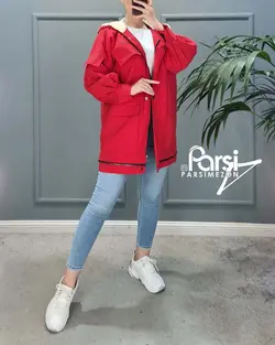 کاپشن پایین زیپ