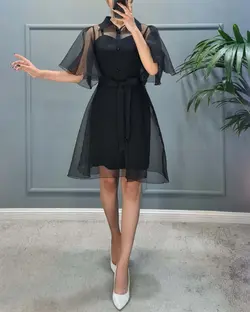 پیراهن ملوس دوتکه