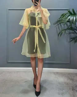 پیراهن ملوس دوتکه