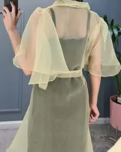 پیراهن ملوس دوتکه