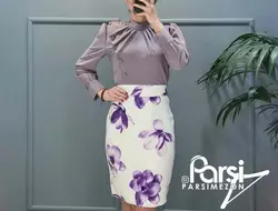 دامن گلدار