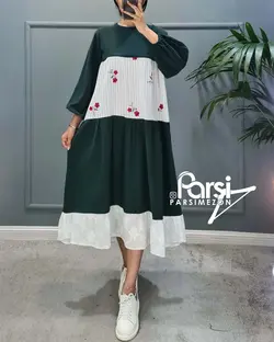 پیراهن سه چین