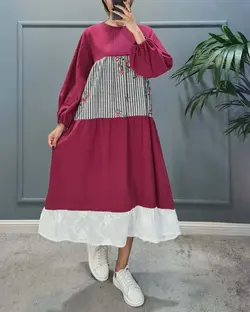 پیراهن سه چین