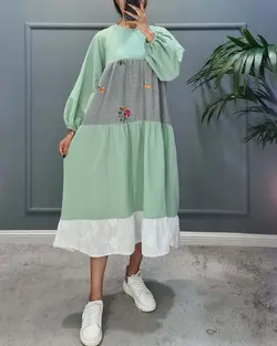 پیراهن سه چین