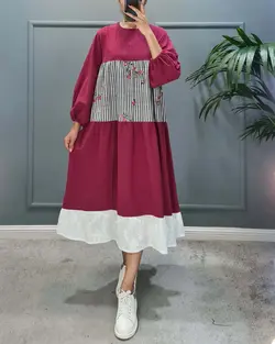 پیراهن سه چین