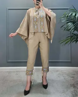 بلوز و شلوار گلدوزی