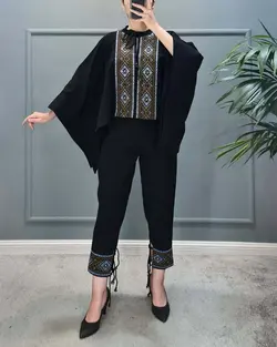 بلوز و شلوار گلدوزی