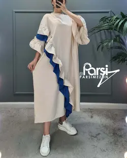 سارافون حلزونی دورنگ