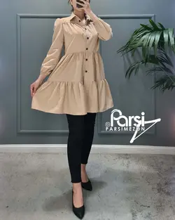 سارافون عروسکی یقه‌دار