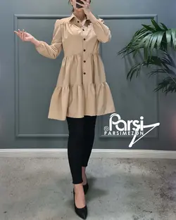 سارافون عروسکی یقه‌دار