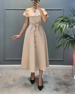 پیراهن والاندار جلودکمه