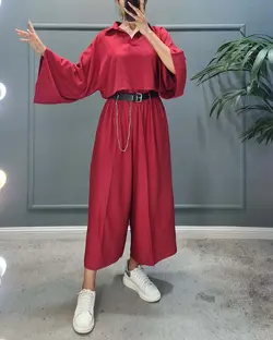 بلوز و شلوار و کمربند