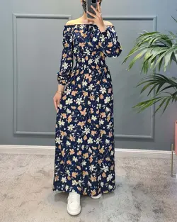 پیراهن ساحلی آستین دار