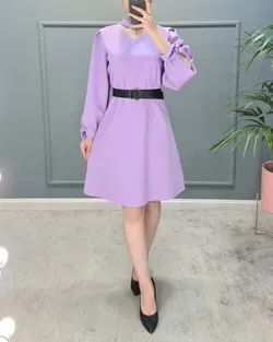 پیراهن آستین گره ای