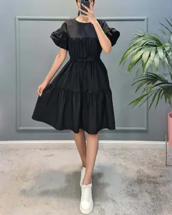 پیراهن آستین کوتاه