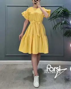 پیراهن آستین کوتاه